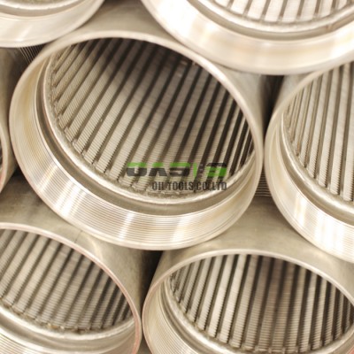 Ss 304 316L Wire Wrapped Wedge Wire Screen Welded Mesh Tube